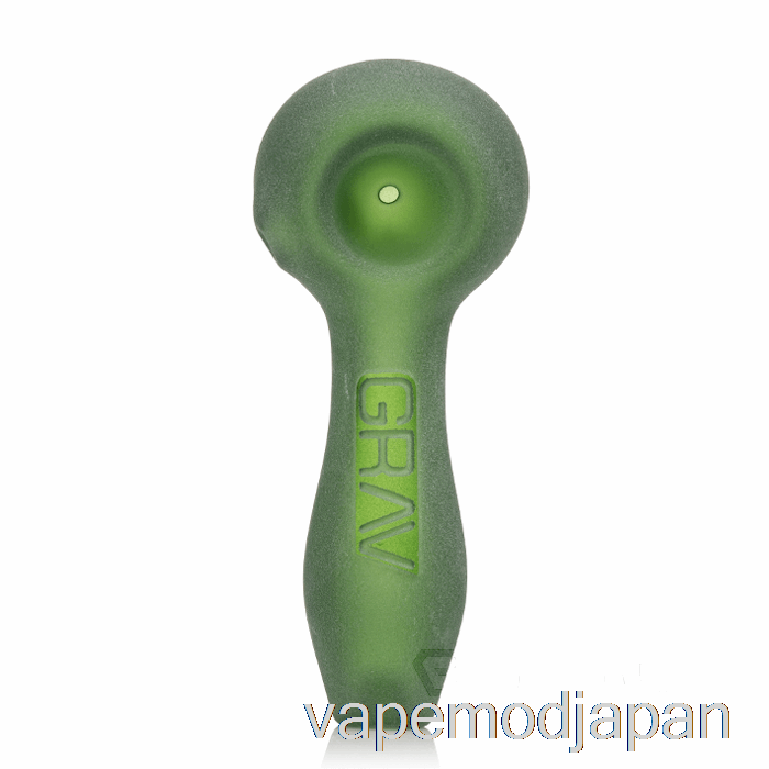 Vape Mod Grav サンドブラスト スプーン グリーン